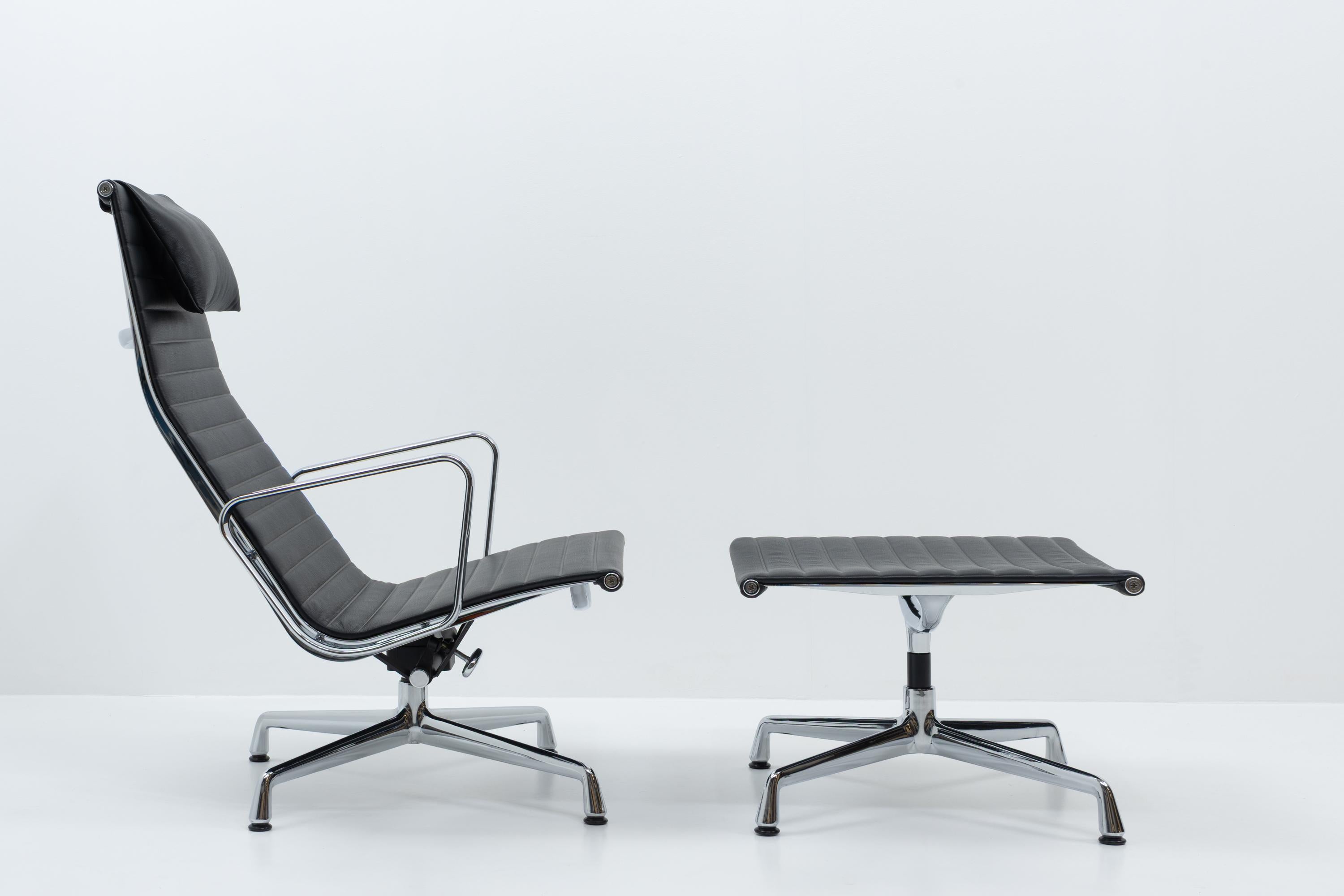 The Aluminum Group chairs by Charles and Ray Eames are considered among the significant furniture designs of the 20th century. 

Introduced in the late 1950s, their construction and visual clarity remain relevant today and continue to be used in