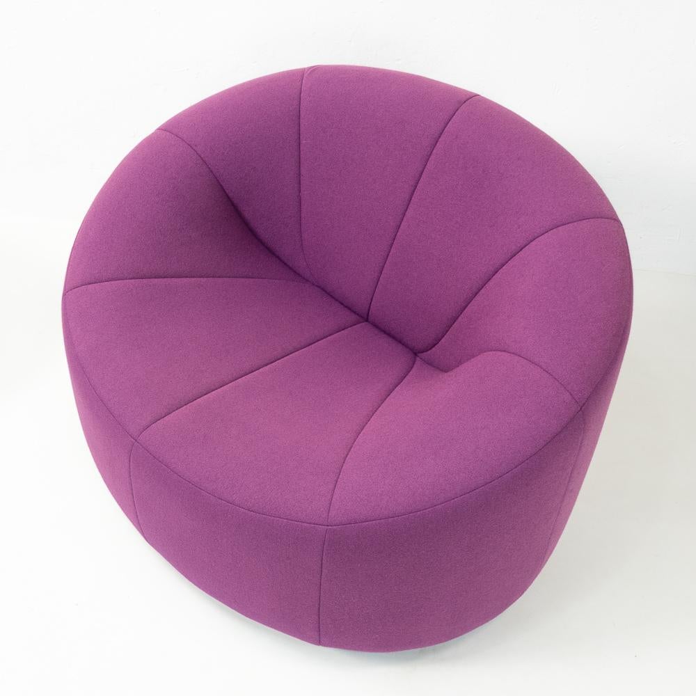 French Design Classic Swivel Pumpkin Lounge Set by Pierre Paulin for Ligne Roset