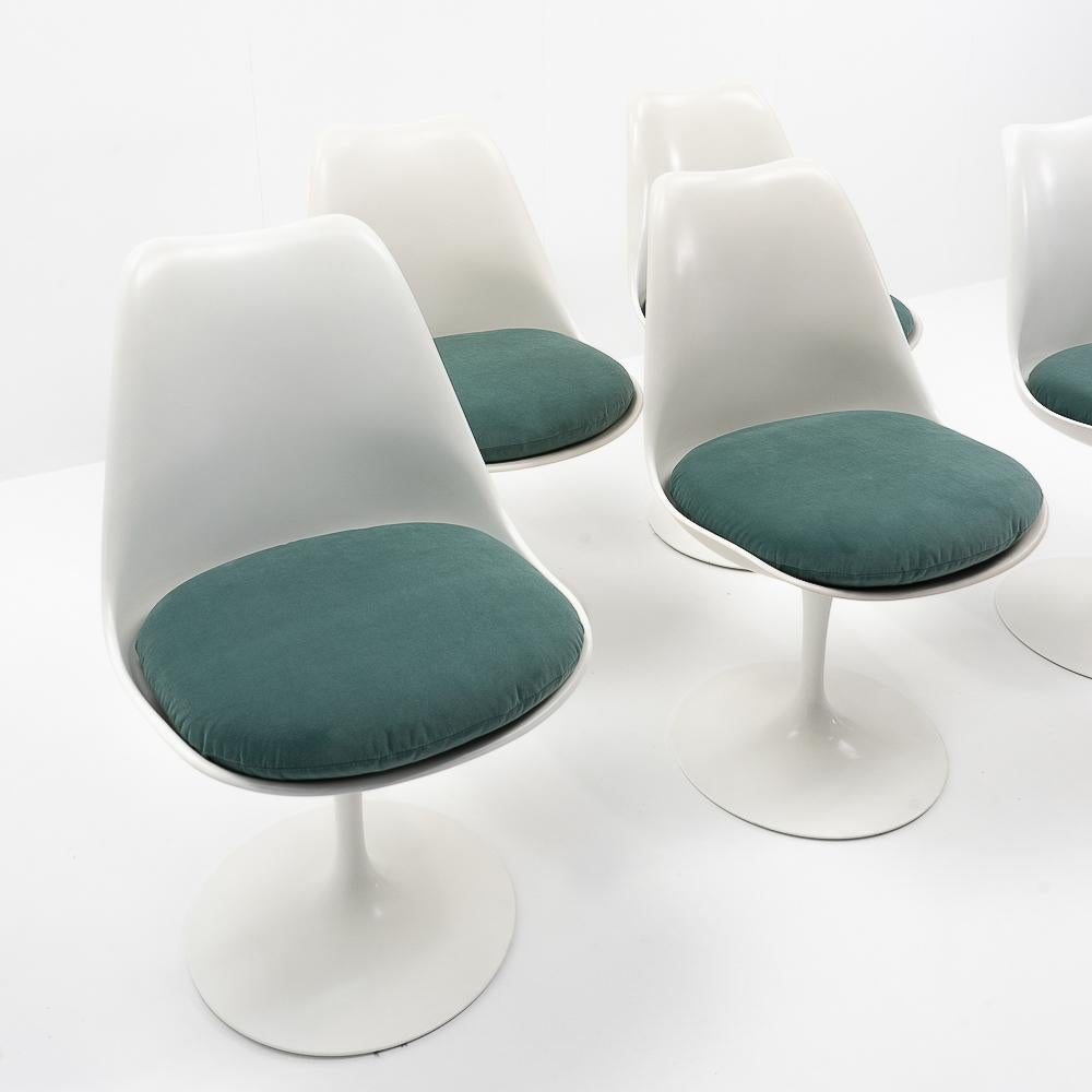 Swiss Design Classic Tulip Side Chairs by Eero Saarinen for Knoll, 1960s, Set of 5