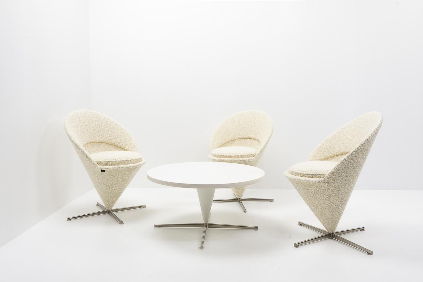 Design/One Classic Verner Panton Chairs, Vitra, années 2000 en vente 4