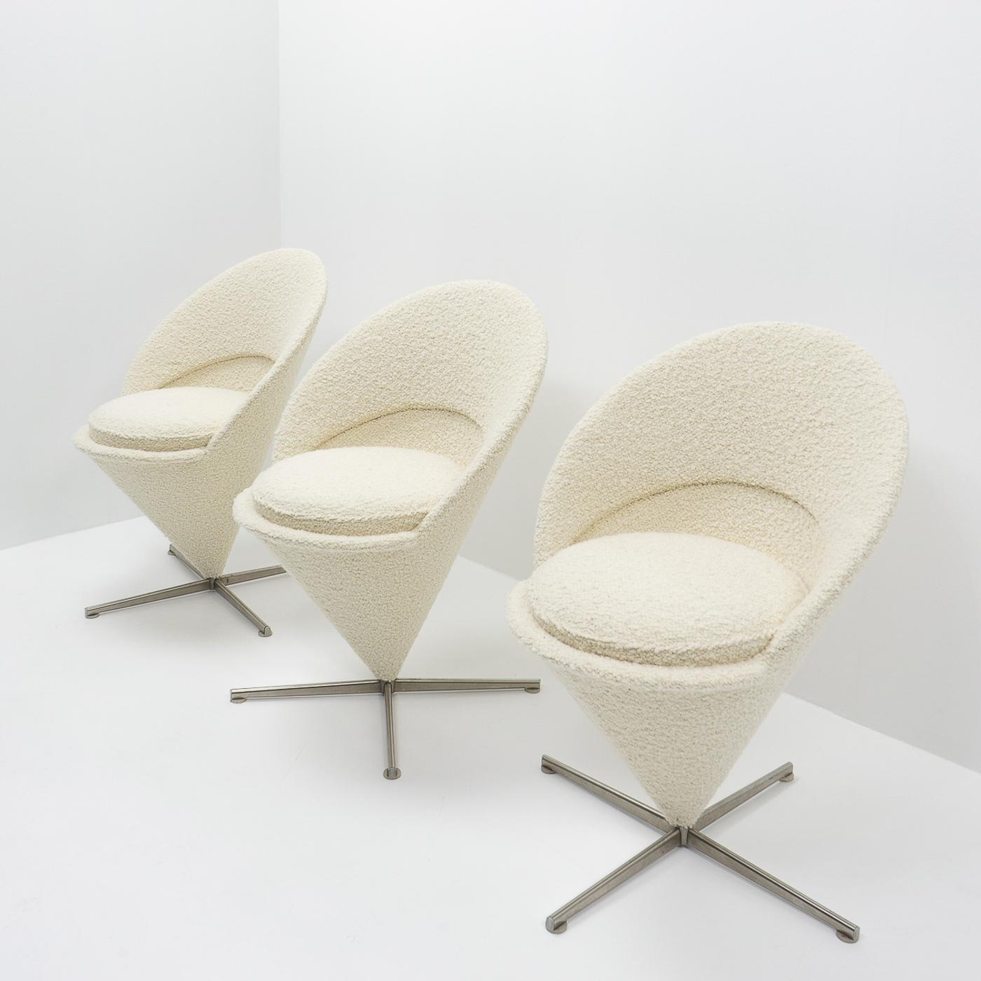 Design Classic Verner Panton Cone Chairs, Vitra, 2000er Jahre (Moderne der Mitte des Jahrhunderts) im Angebot