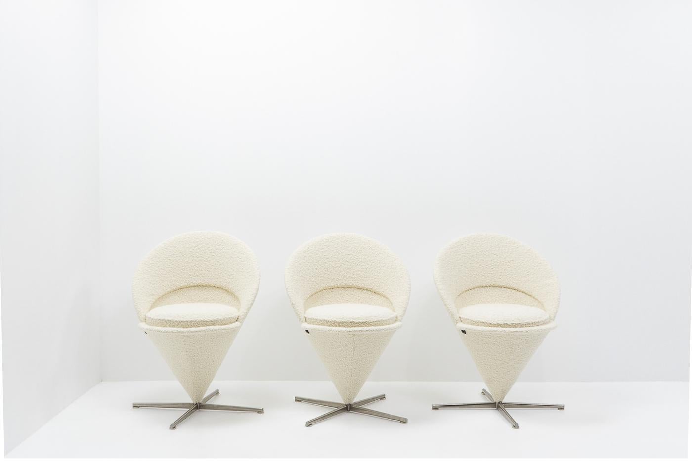 Allemand Design/One Classic Verner Panton Chairs, Vitra, années 2000 en vente