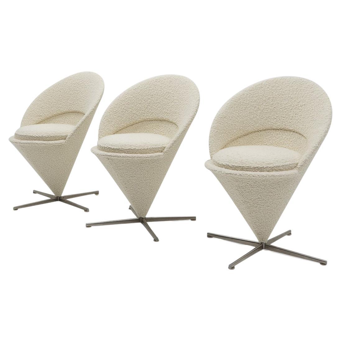 Design Classic Verner Panton Cone Chairs, Vitra, 2000s