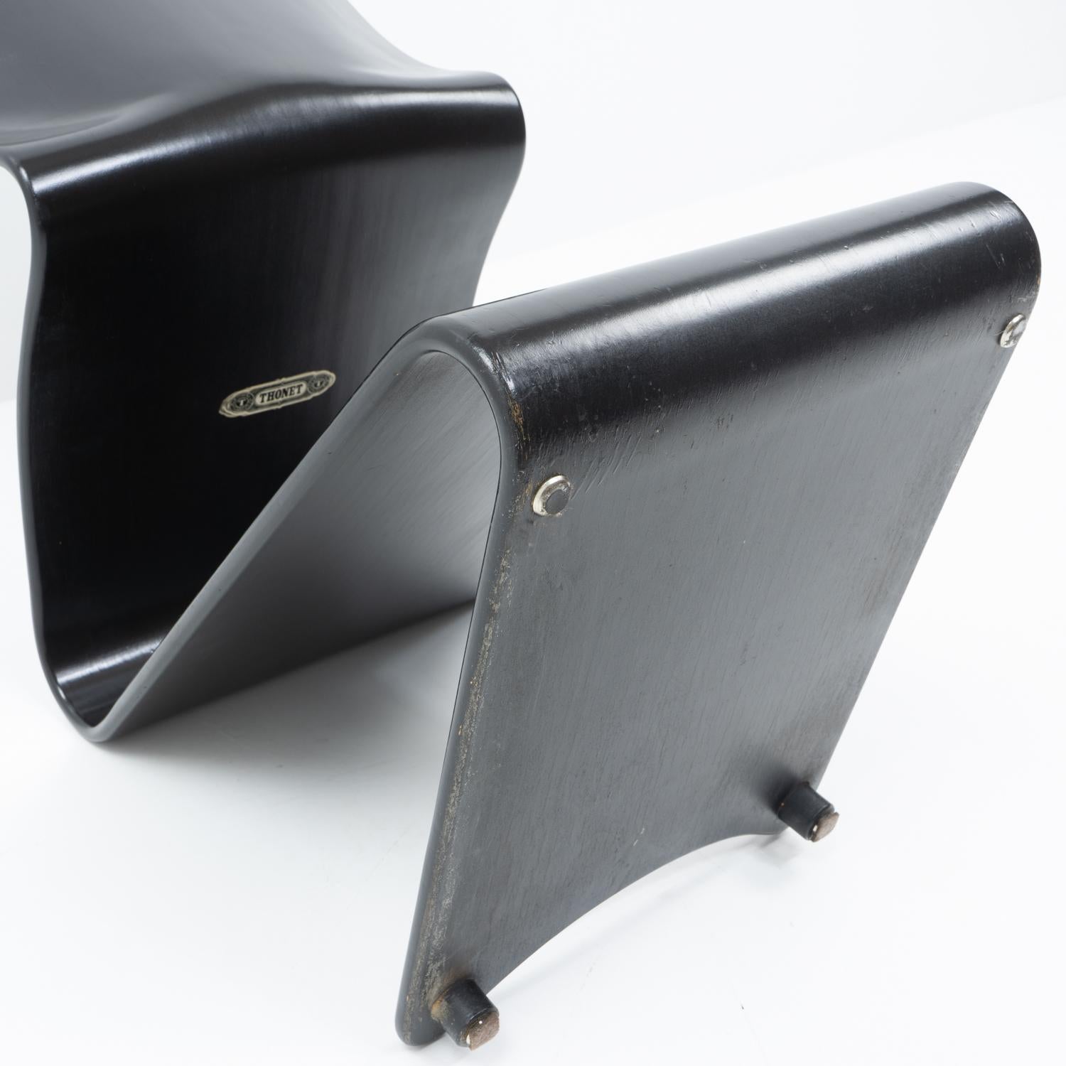 Design classico - Verner Panton, S Chair Model 275 per Thonet, 1965 in vendita 8