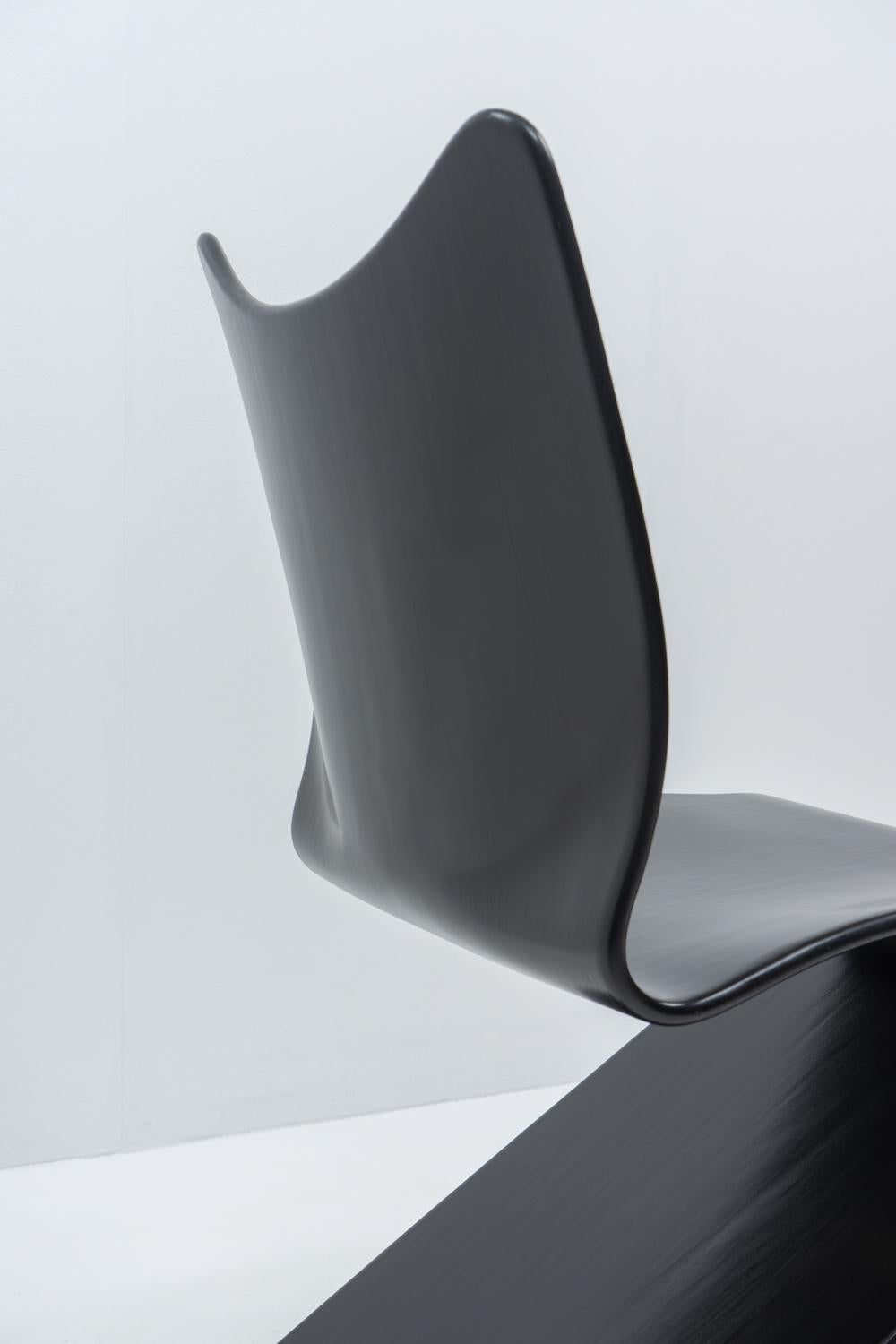 Design classico - Verner Panton, S Chair Model 275 per Thonet, 1965 In condizioni buone in vendita a Renens, CH