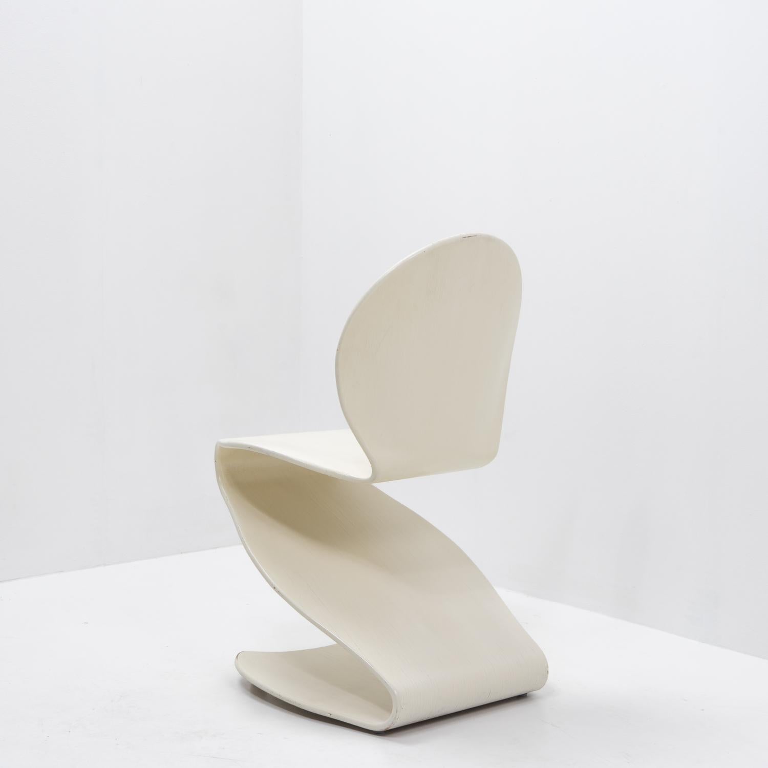 Mid-Century moderno Classico del design - Verner Panton, S Chair Model 276 per Thonet, 1965 in vendita