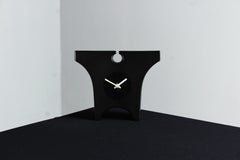 Orologio di design "Tempo Nero" di Lino Sabattini, per Rosenthal, 1988