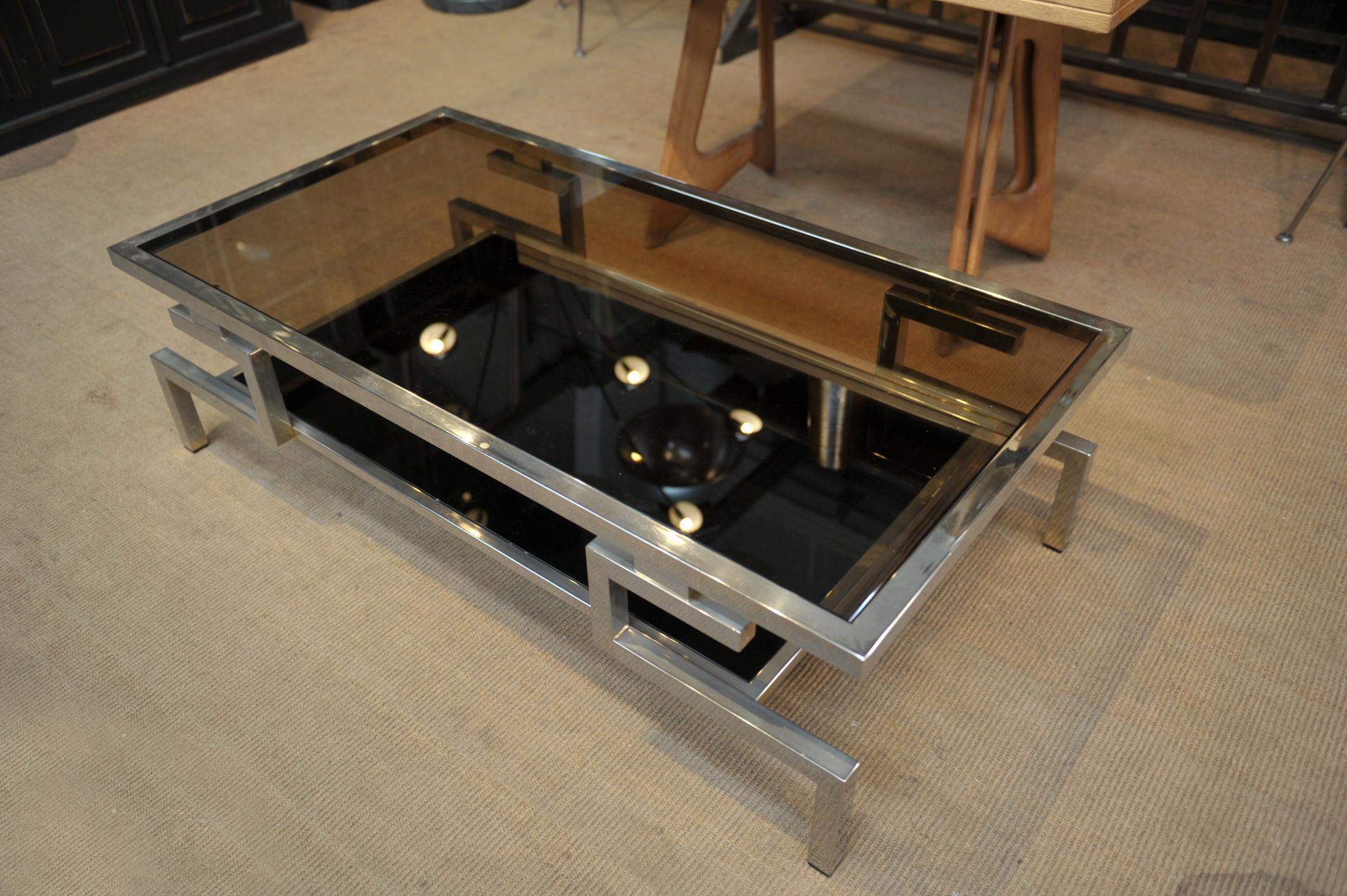 Late 20th Century Design Coffee Table by Guy Lefebvre, circa 1970 For Sale