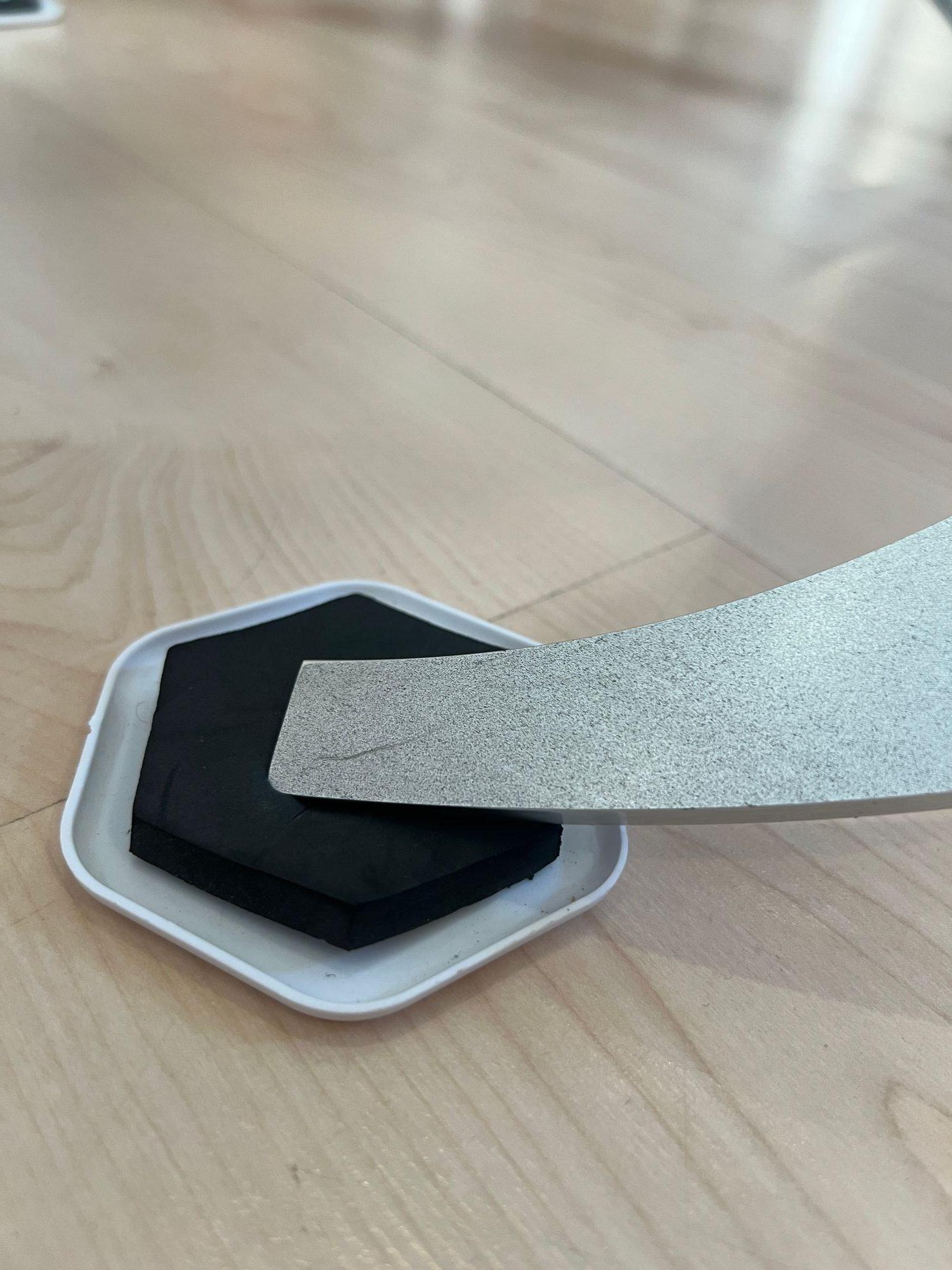 Table basse Design par Knut Hesterberg, aluminium et verre, Allemagne, années 1960 en vente 8