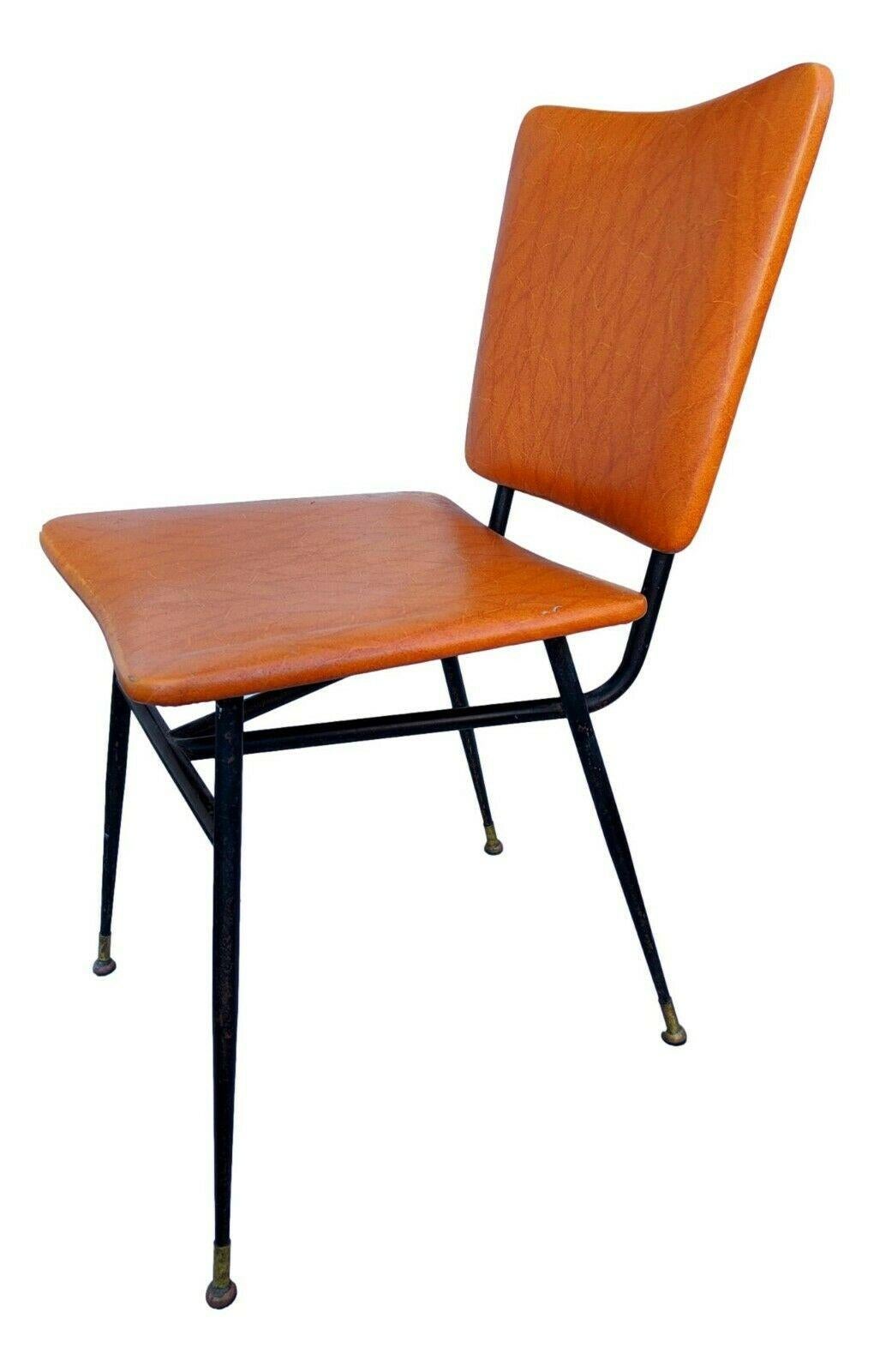 Mid-20th Century Design Collectible Chair in the Style of Gastone Rinaldi, 1960s For Sale