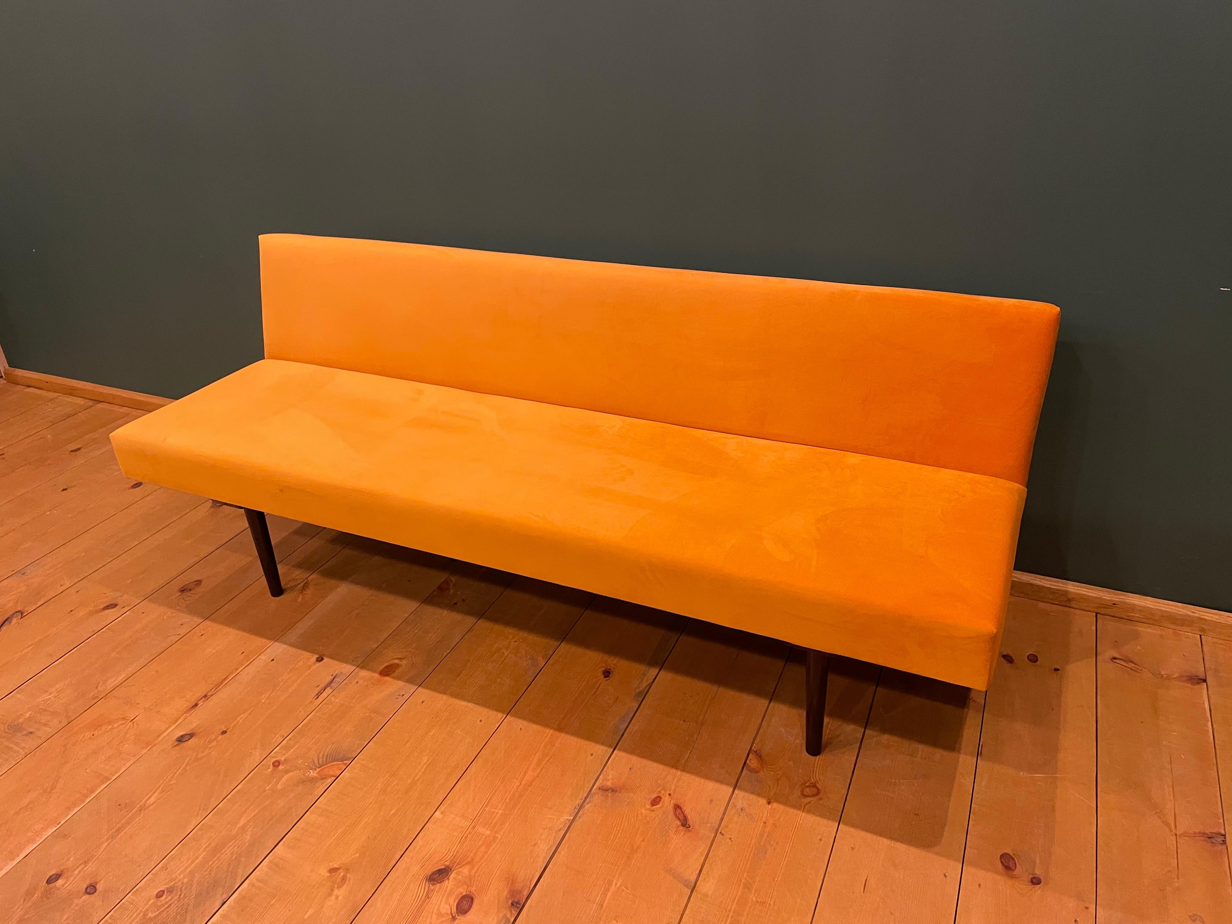 Art Deco Design couch J.Halabala  from 1960 For Sale