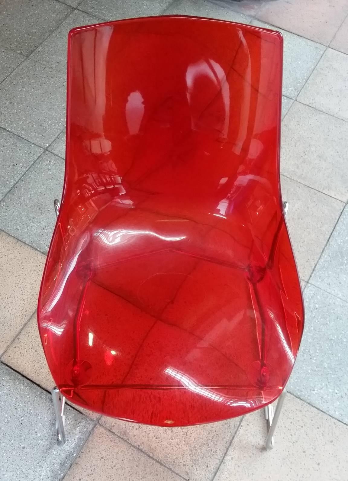 Design Dal Segno Furnishing:: Paire de chaises rouges 5