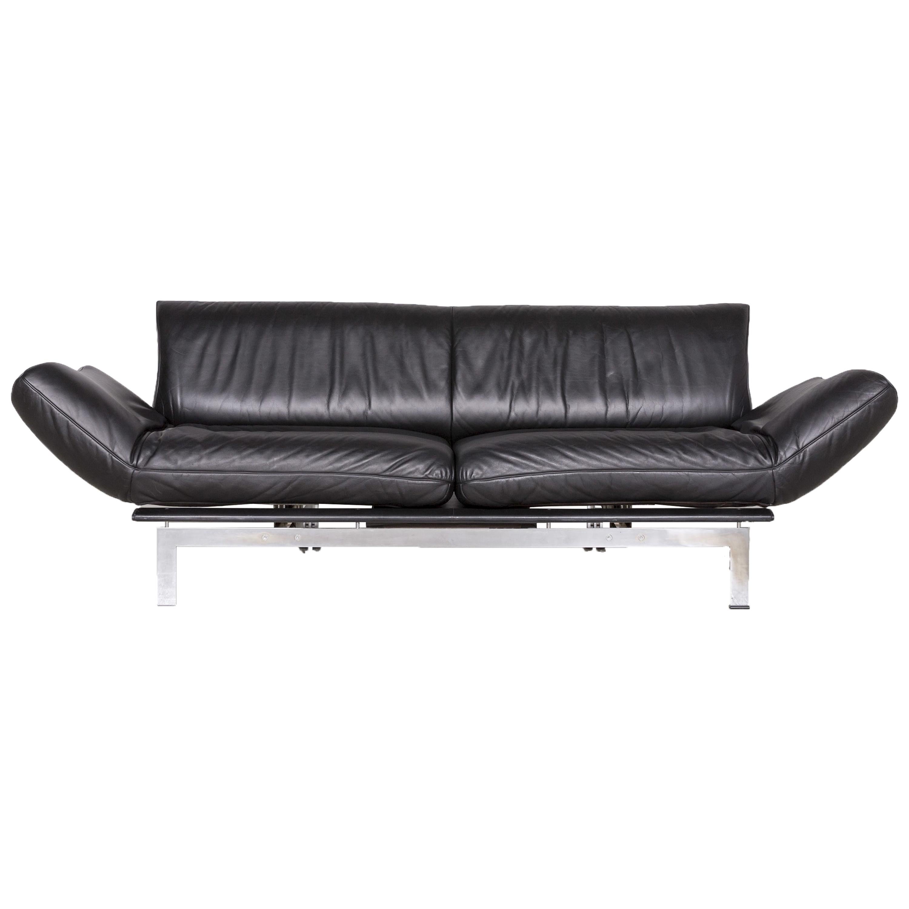 Reto Frigg DS140 Two Seater Leather Modular Sofa for De Sede, Switzerland 1985