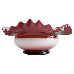 Bol décoratif en verre Design/One, Bohemia Glass, années 1960.
