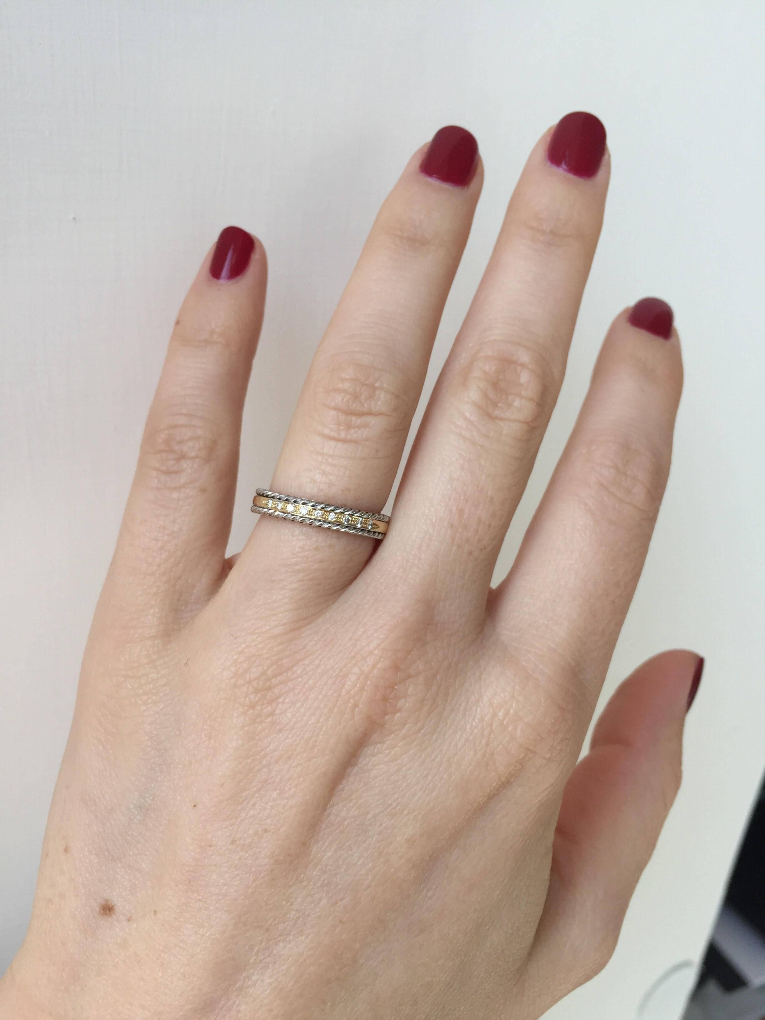 Women's or Men's Design Diamond Wedding Band Ring