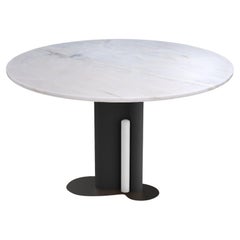 Design Dining Marble Table Stone Structure Color Sergio Prieto Designer Dovain