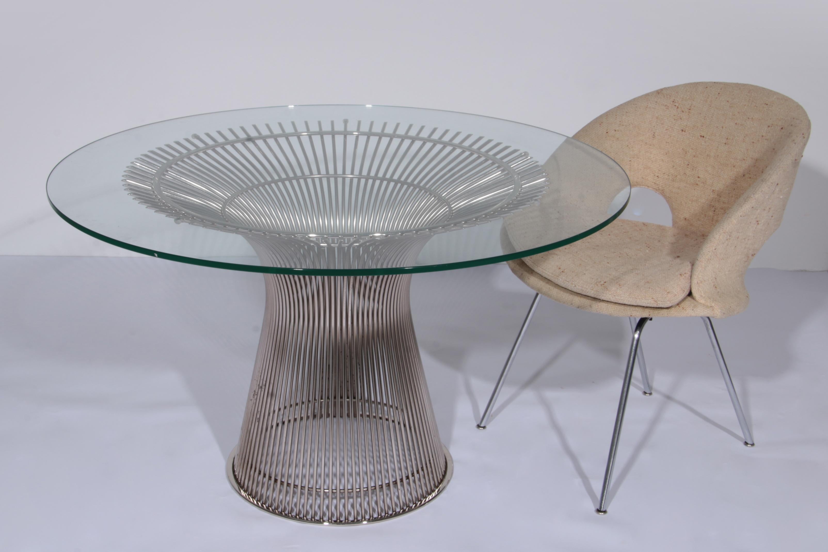 Design Dining Table designed by Warren Platner for Knoll 1960 For Sale 8