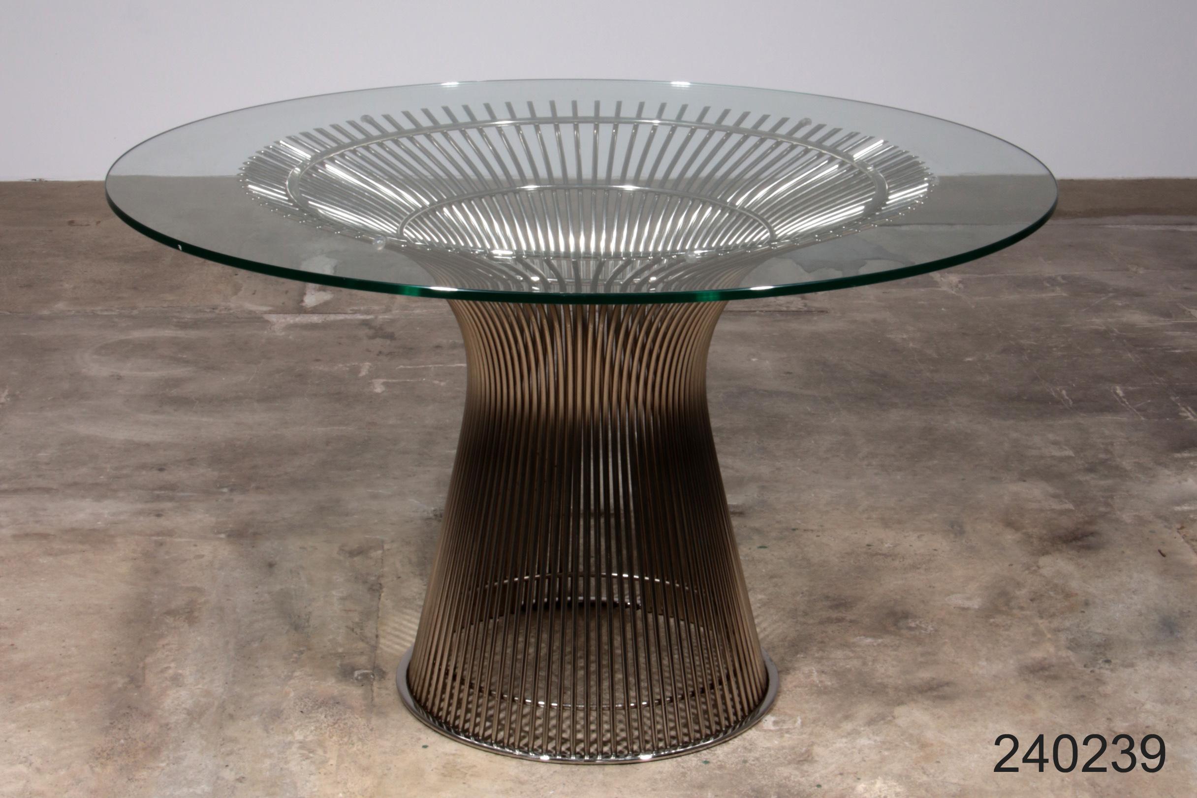 Design Dining Table designed by Warren Platner for Knoll 1960 For Sale 9