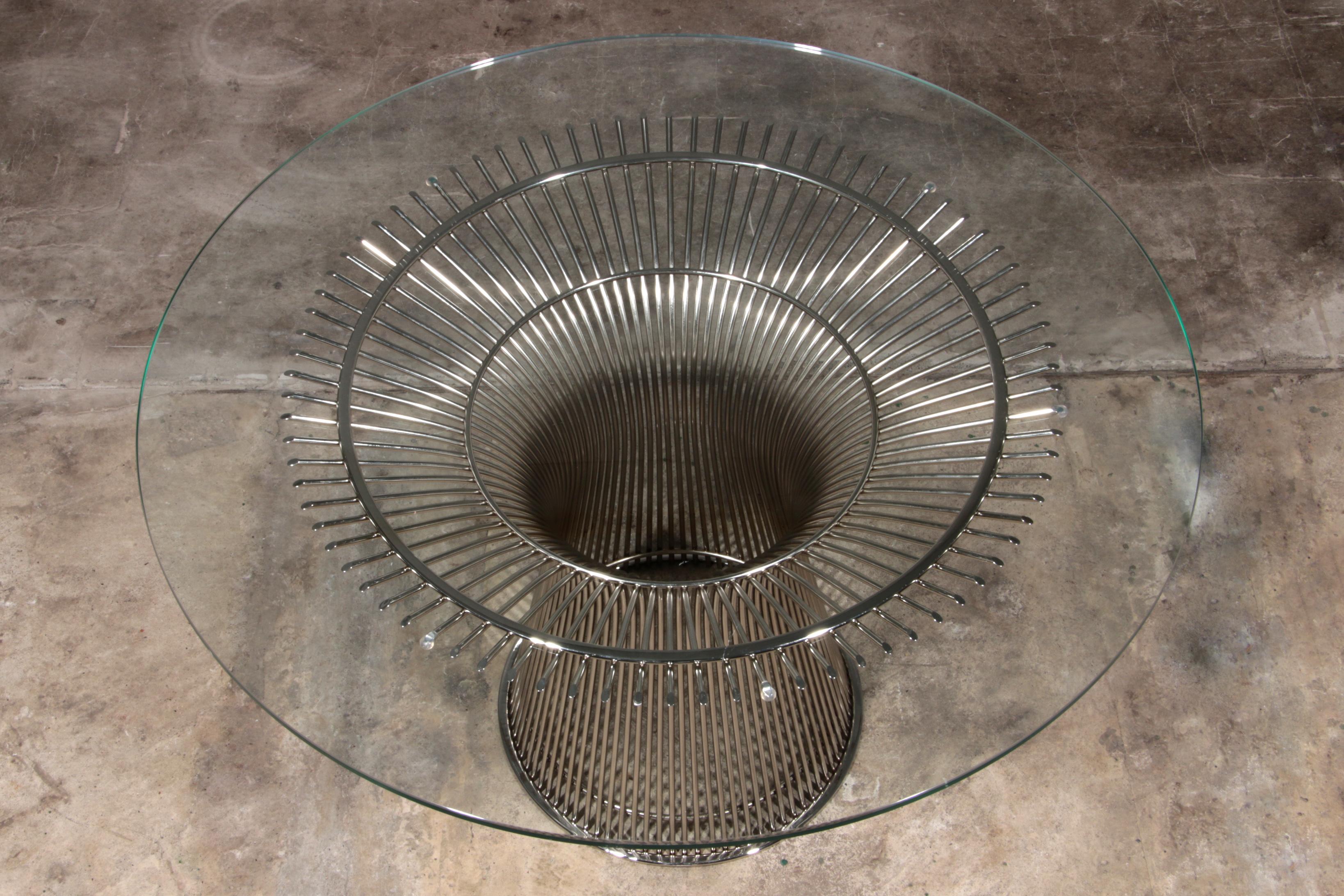 Mid-Century Modern Design Dining Table designed by Warren Platner for Knoll 1960 For Sale