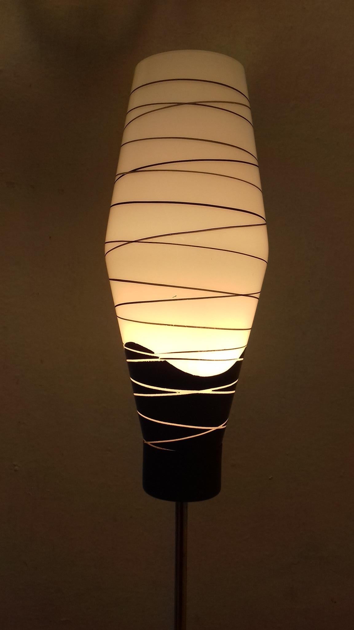 Design Floor Lamp/ Lidokov Boskovice, Czechoslovakia For Sale 2