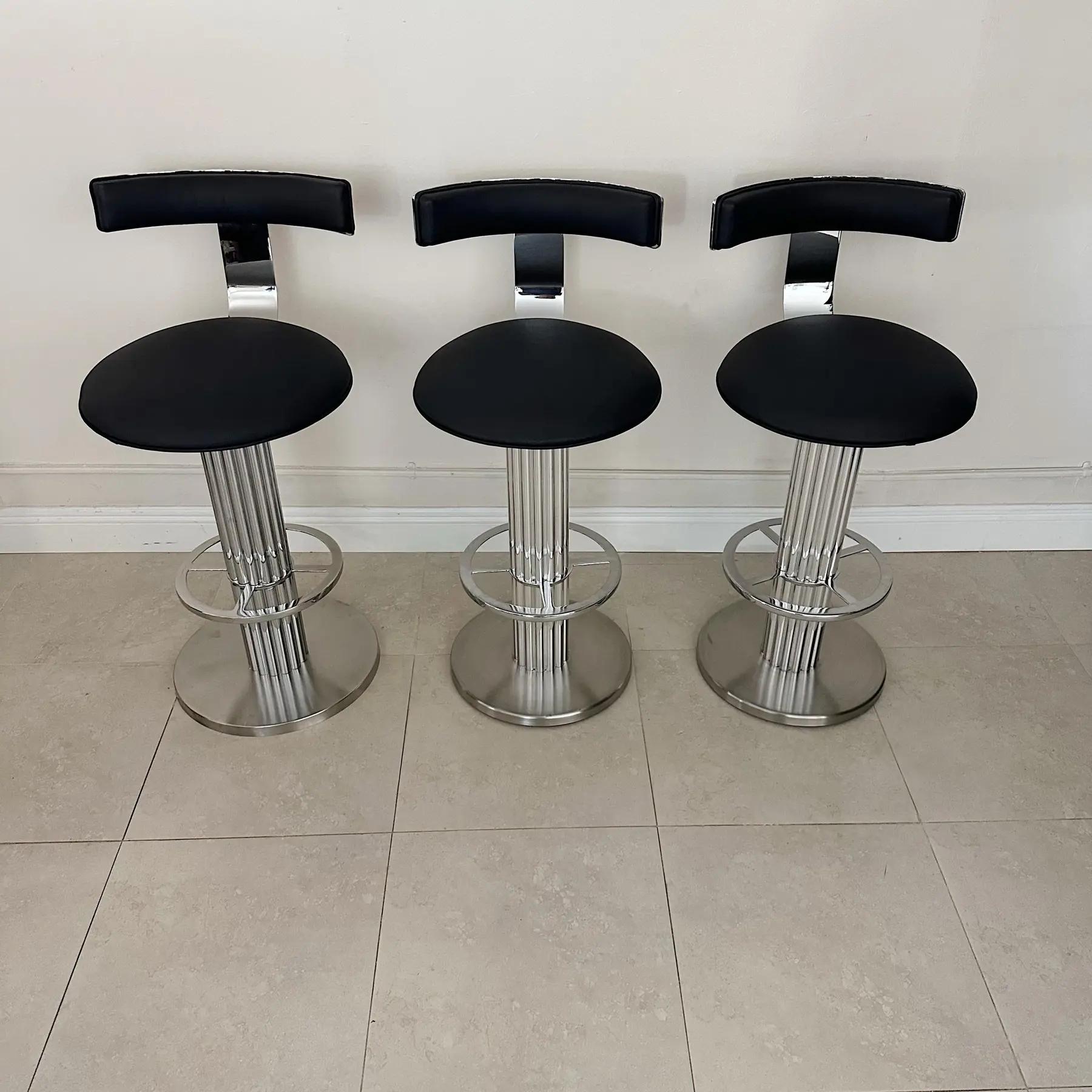 American Design for Leisure Bar Stools, 1980s For Sale