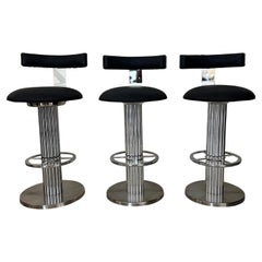 Vintage Design for Leisure Bar Stools, 1980s