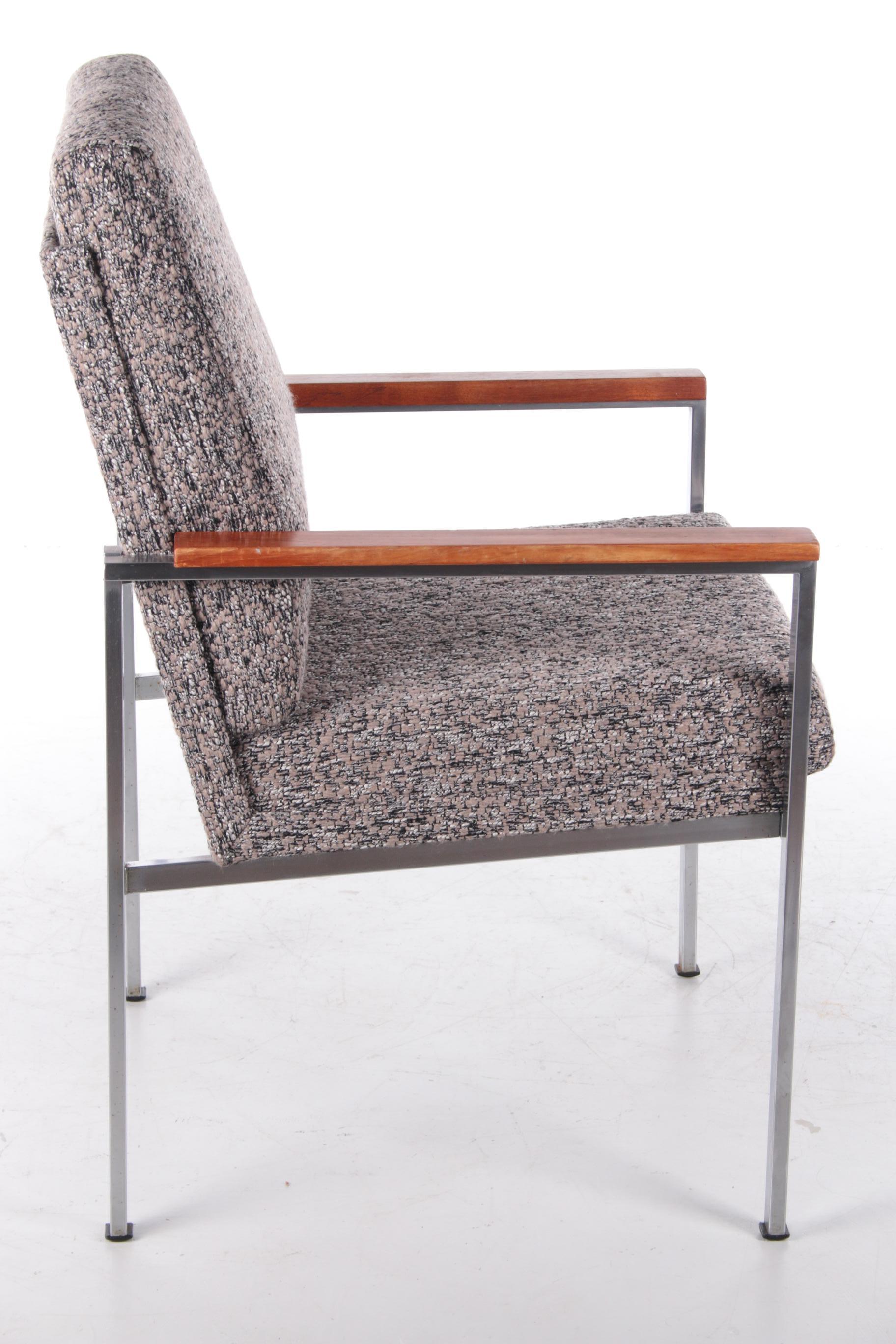 Mid-20th Century Design Gispen Office Chair Coen de Vries, Model No. 1266