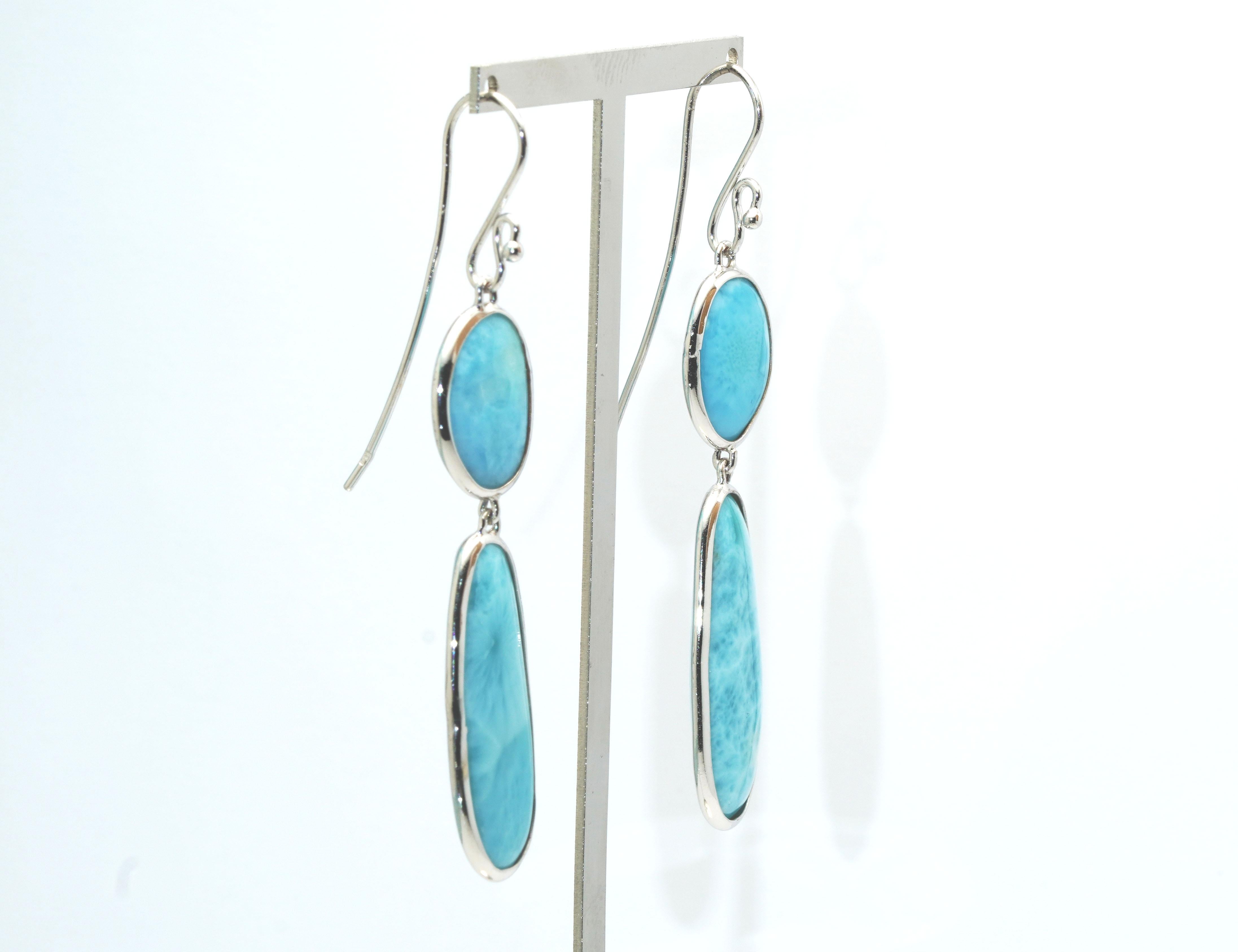 larimar earrings for sale