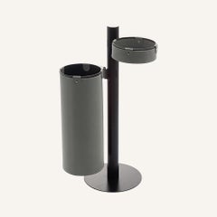 Kleiderbügel von Limac Design, Stahl und Leder, ADELFO