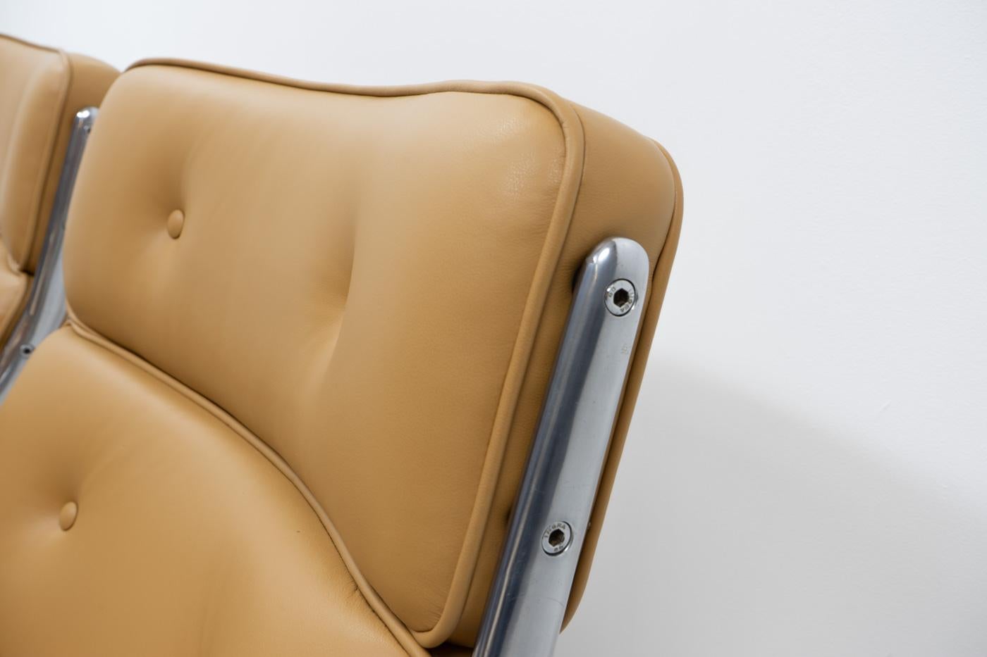 Design-Ikone des Designs: Eames ES105 Lobby-Stühle - Herman Miller für Vitra, 2er-Set im Angebot 7