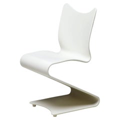 Icona del design - Verner Panton White S-Chair Model 275 per Thonet, 1965