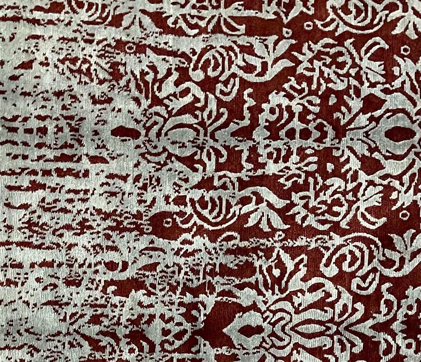 Le Népal est réputé pour ses produits de haute qualité fabriqués à la main. Dieser Teppich ist aus hochwertiger Tibet Hochland Wolle  et Bambus-Seide gefertigt. L'utilisation de matériaux de qualité supérieure et de techniques traditionnelles de