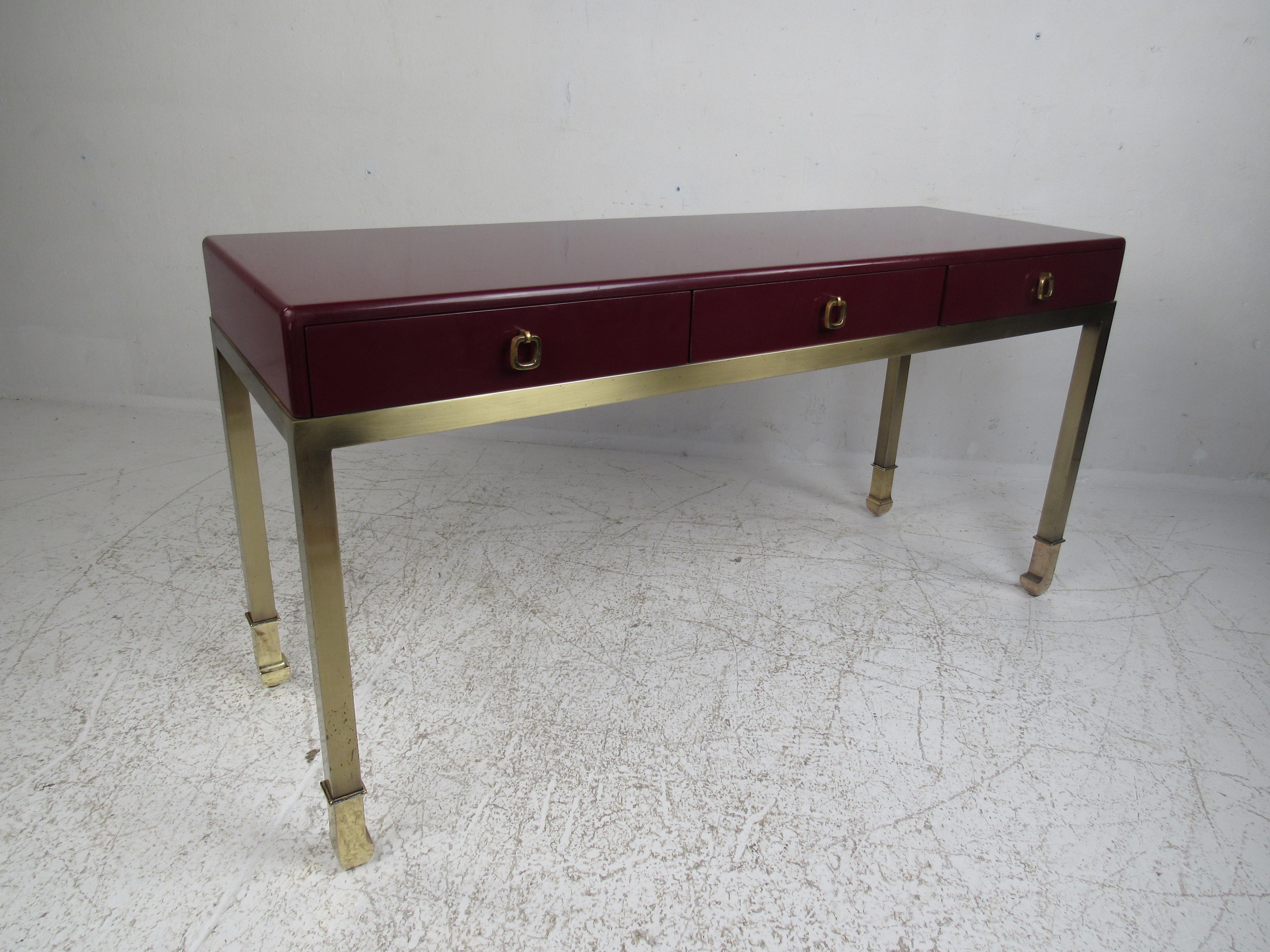 Mid-Century Modern Design Institute of America Console Table For Sale