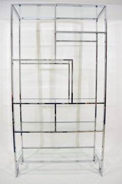 Design Institute of America (DIA) Chrom- und Glas-Etageren