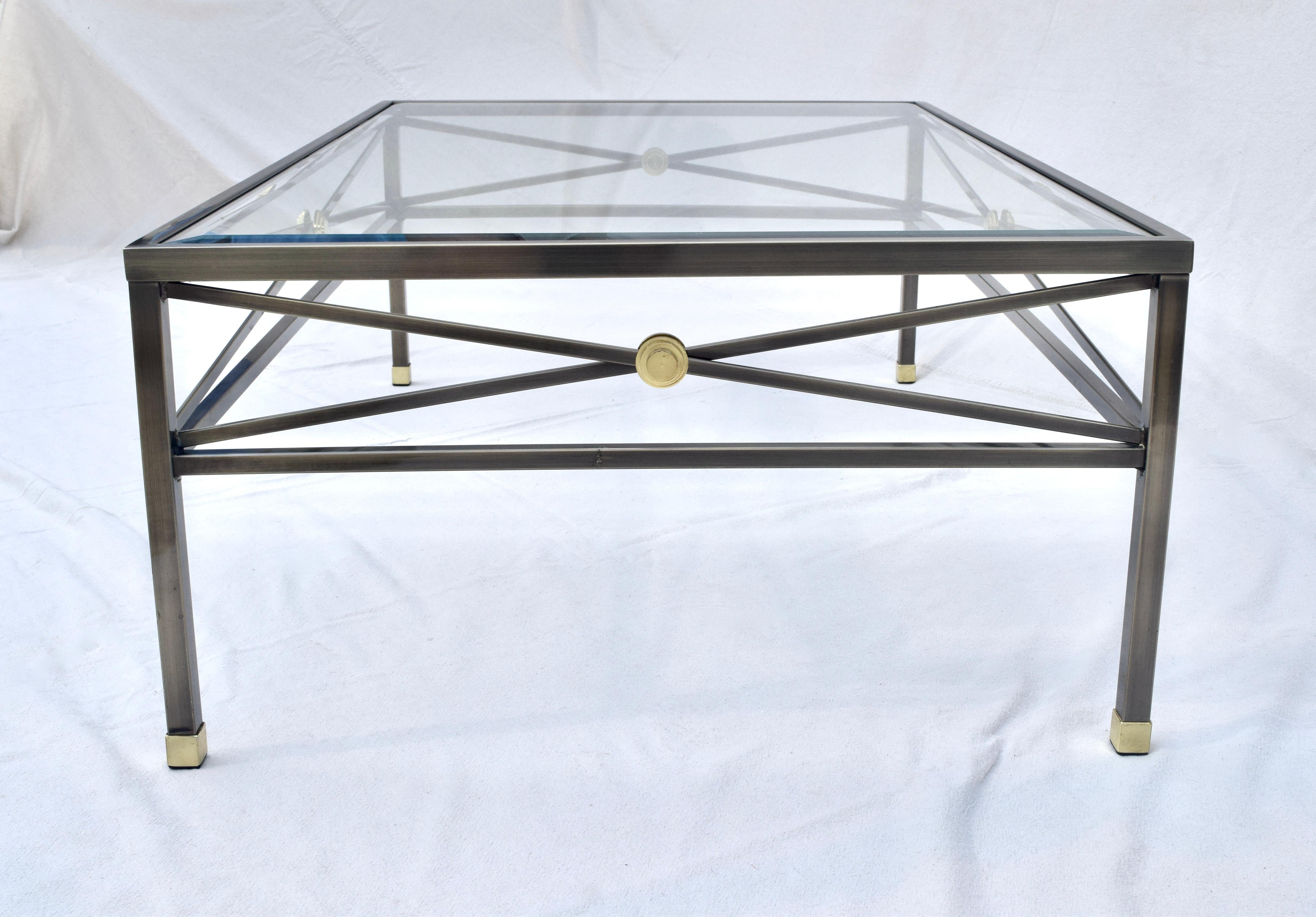 American Design Institute of America Neoclassical Style Cocktail Coffee Table For Sale