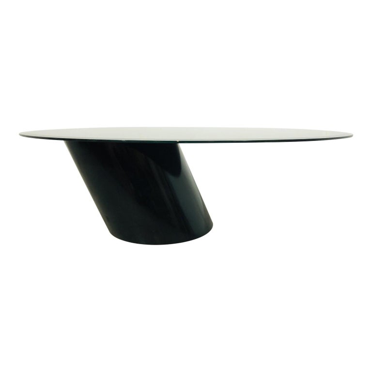 Design Institute of America Post Modern Cantilevered Coffee Table For