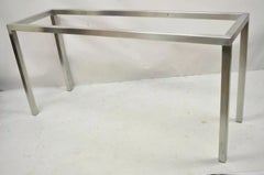 Design Institute of America Steel Mid Century Modern 58" Long Console Hall