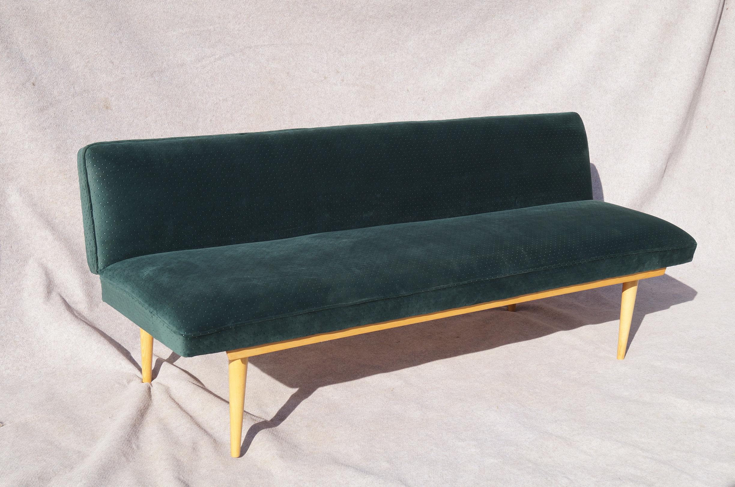 Art Deco Design couch J.Halabala  from 1960 For Sale