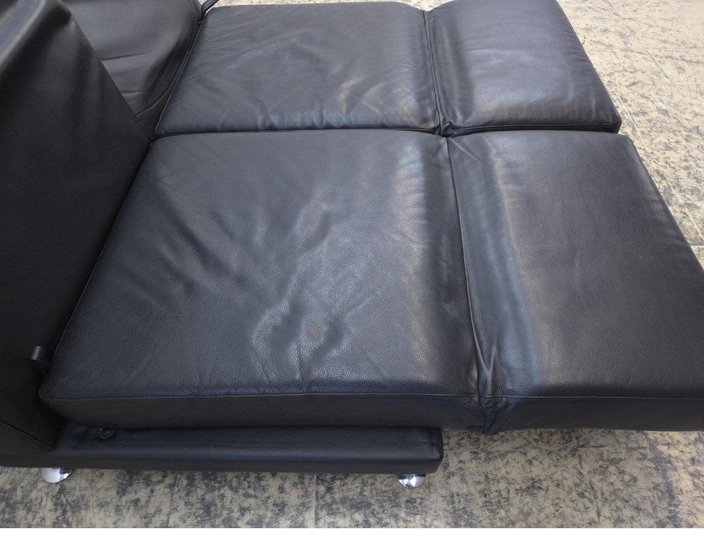 Design-Klassiker Brühl Moule in Schwarz, Metallgestell, guter Zustand en venta 4