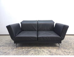 Design-Klassiker Brühl Moule in Schwarz, Metallgestell, guter Zustand