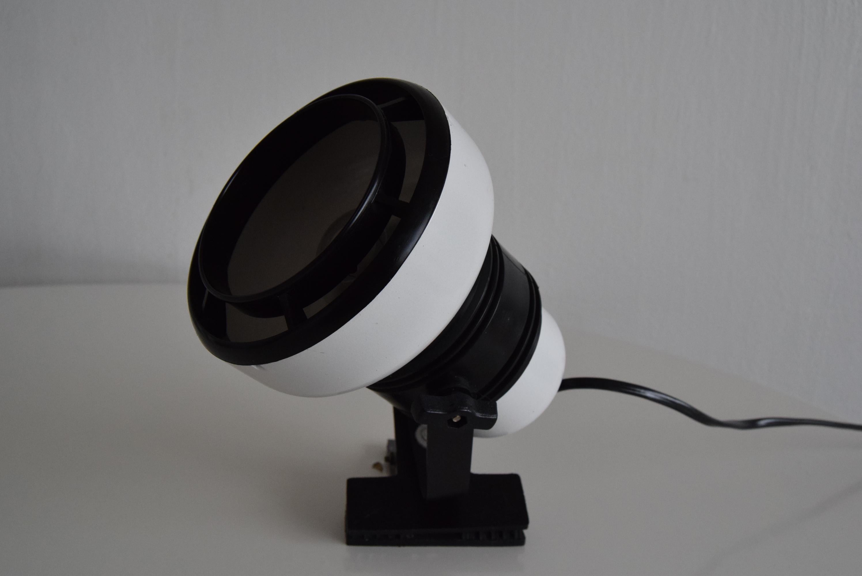 Design Mid-century Adjustable Table or Wall Lamp , Elektrofem , 1970's.  In Good Condition For Sale In Praha, CZ
