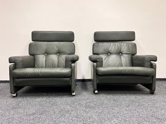 Fauteuils en simili-cuir Design Mid-Century par Arch, Spicka, vers 1970