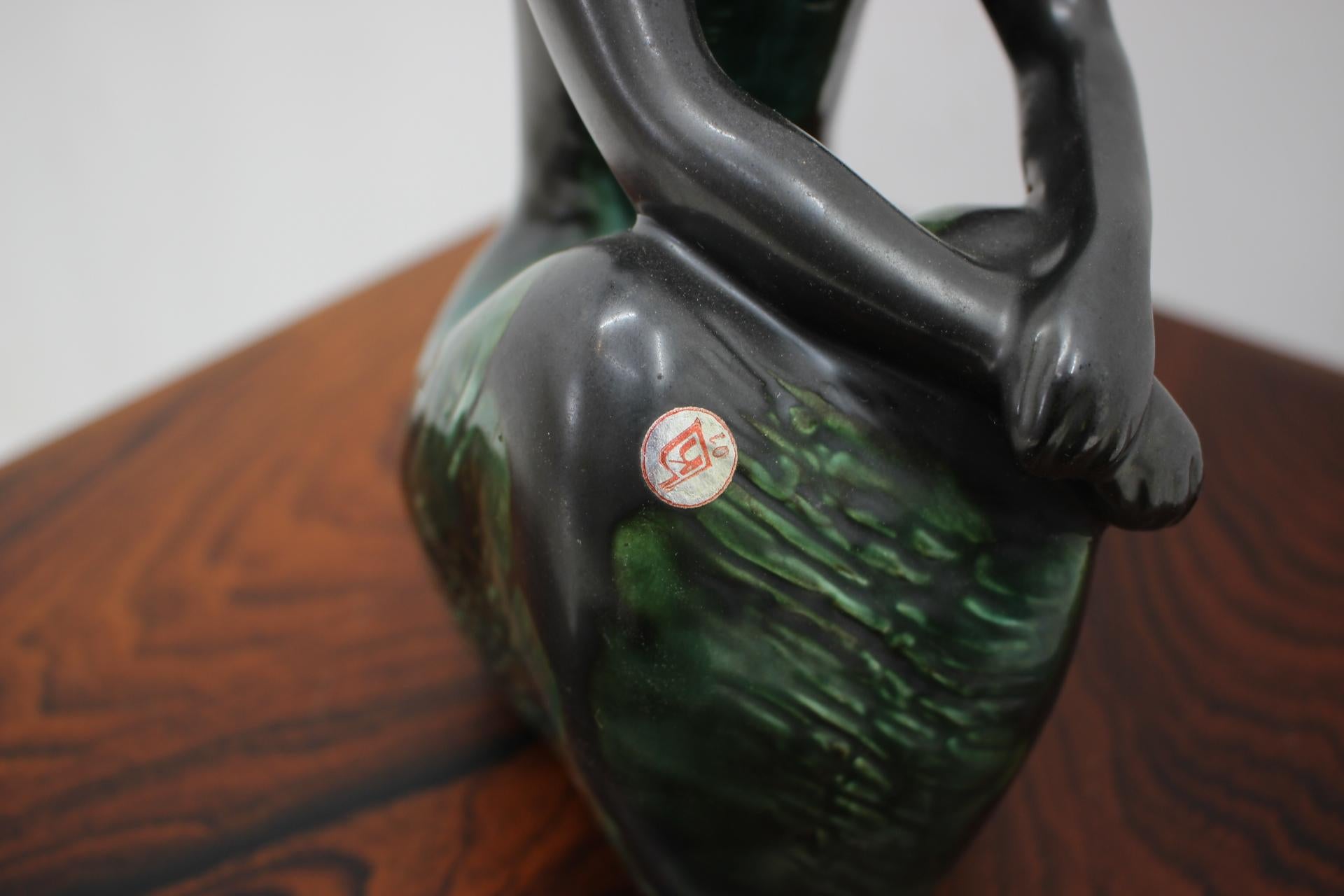 Mid-Century moderno Scultura di design del Medioevo di Jitka Forejtova, anni '60 in vendita