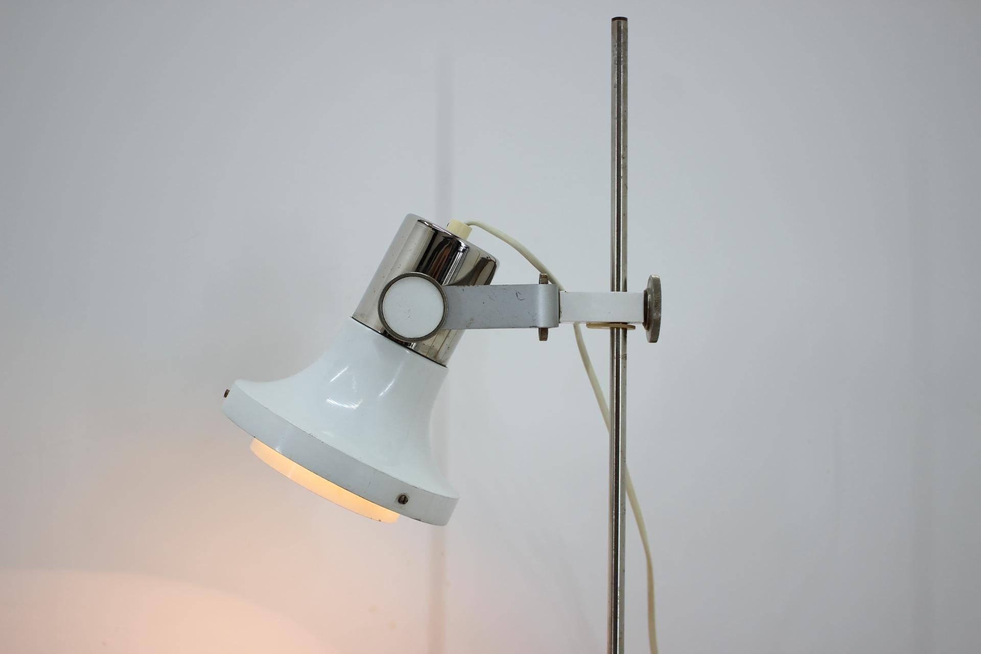 Mid-Century Modern Design Midcentury Table Lamp by Pavel Grus, 1970s For Sale