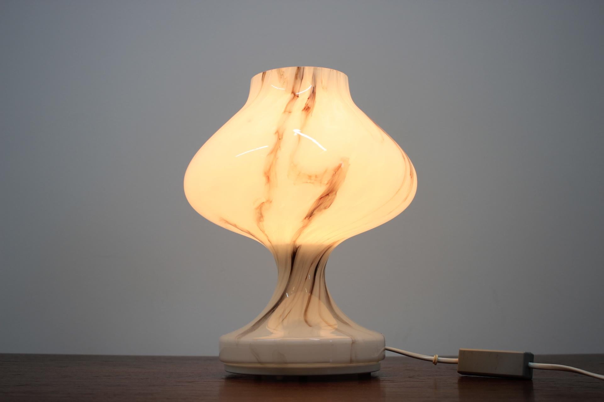 Design Midcentury Table Lamp / Kamenický Šenov, 1970s (Moderne der Mitte des Jahrhunderts)