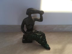 Design Midcentury Ceramic Sculpture "Lady" by Jitka Forejtova, 1960s