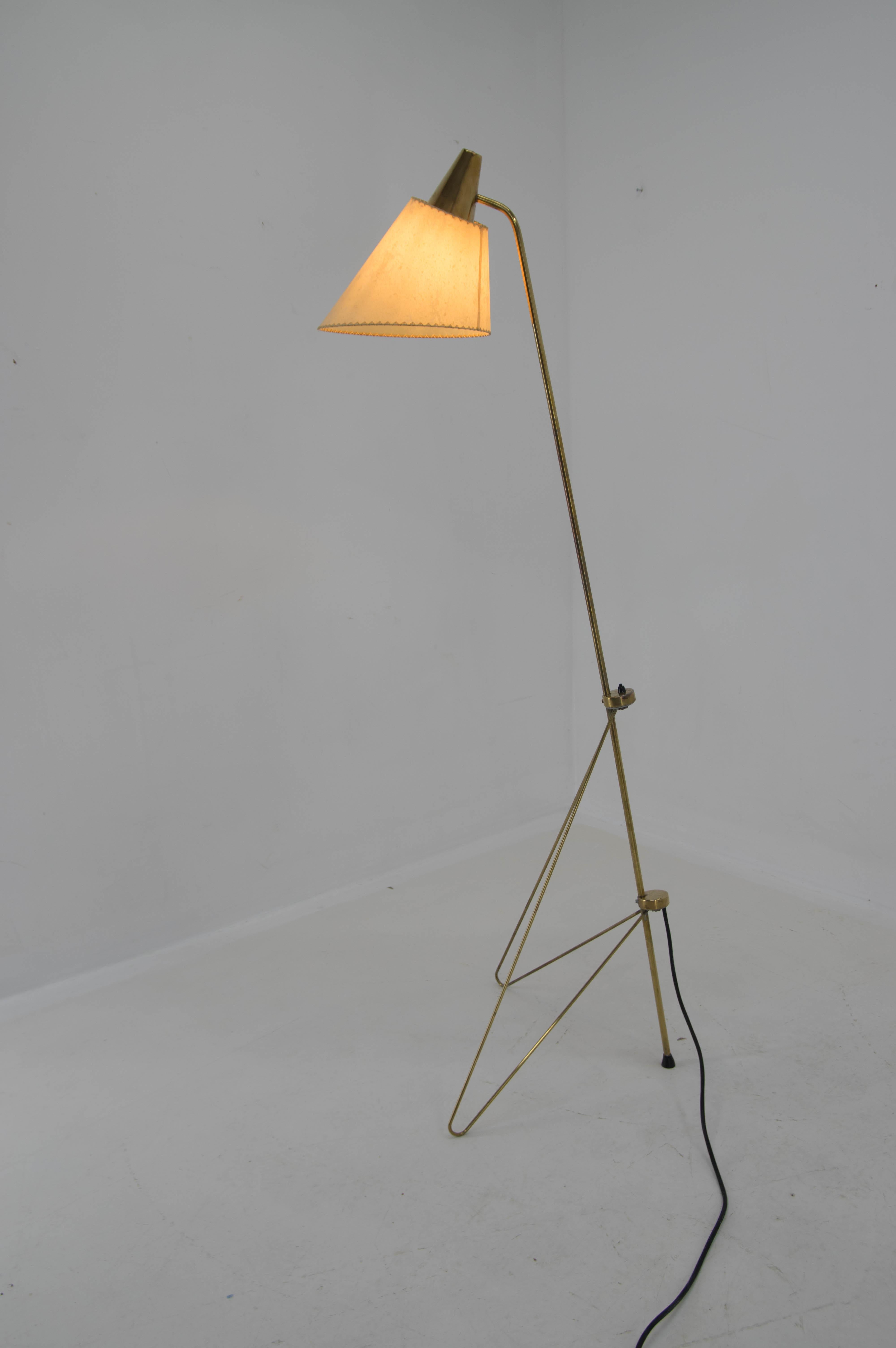 Czech Design Midcentury Space Age Floor Lamp 