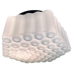 DESIGN Midcentury Wall or Ceiling Lamp, Flushmount, 1970s - 5 pieces available