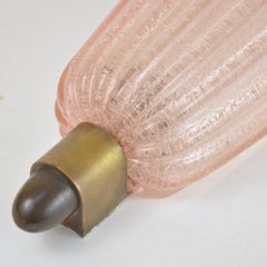 Design Murano Art Glass Wall Scone, 1950s