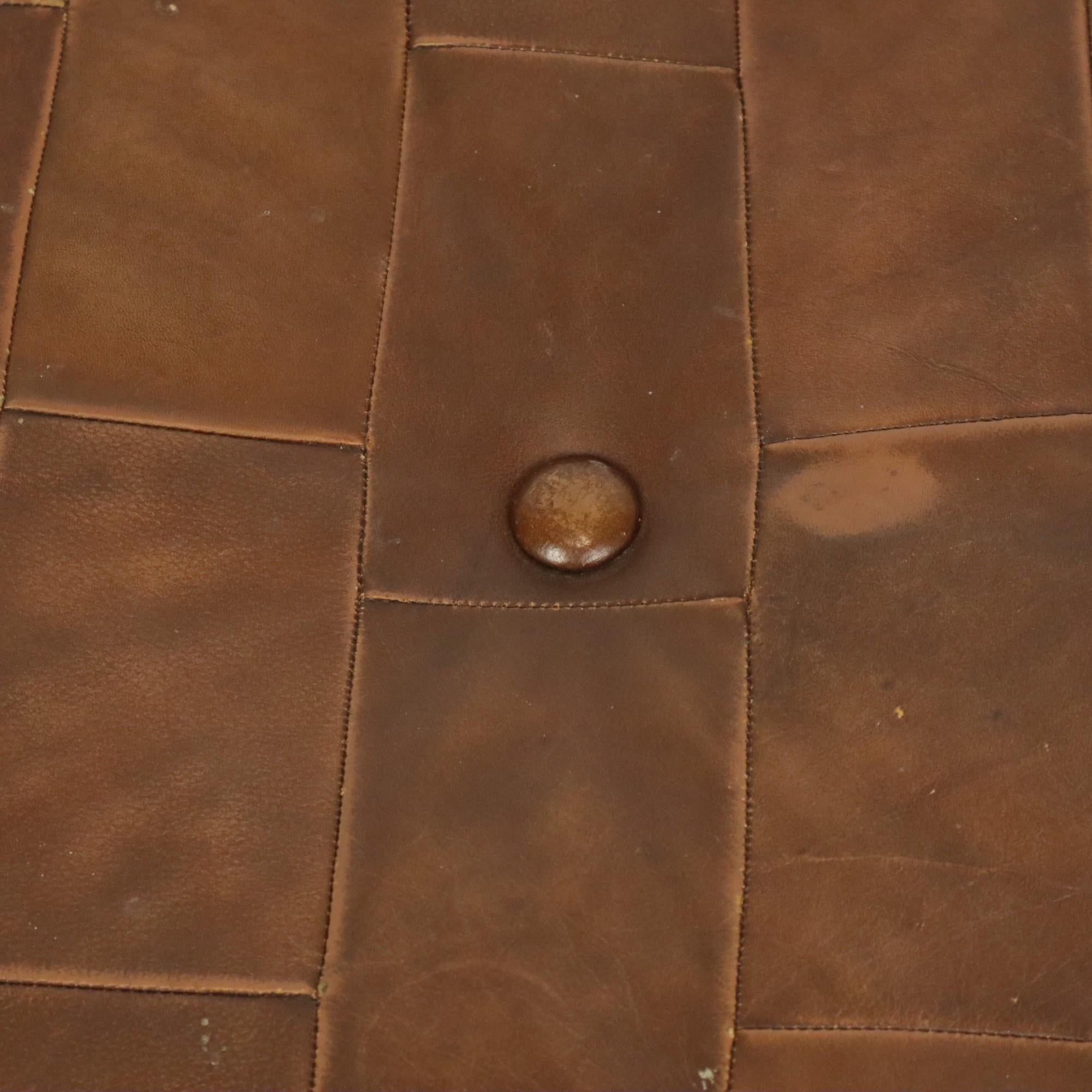 Design Mushroom Ottoman Storage Space De Sede Brown Leather 57cm en vente 5